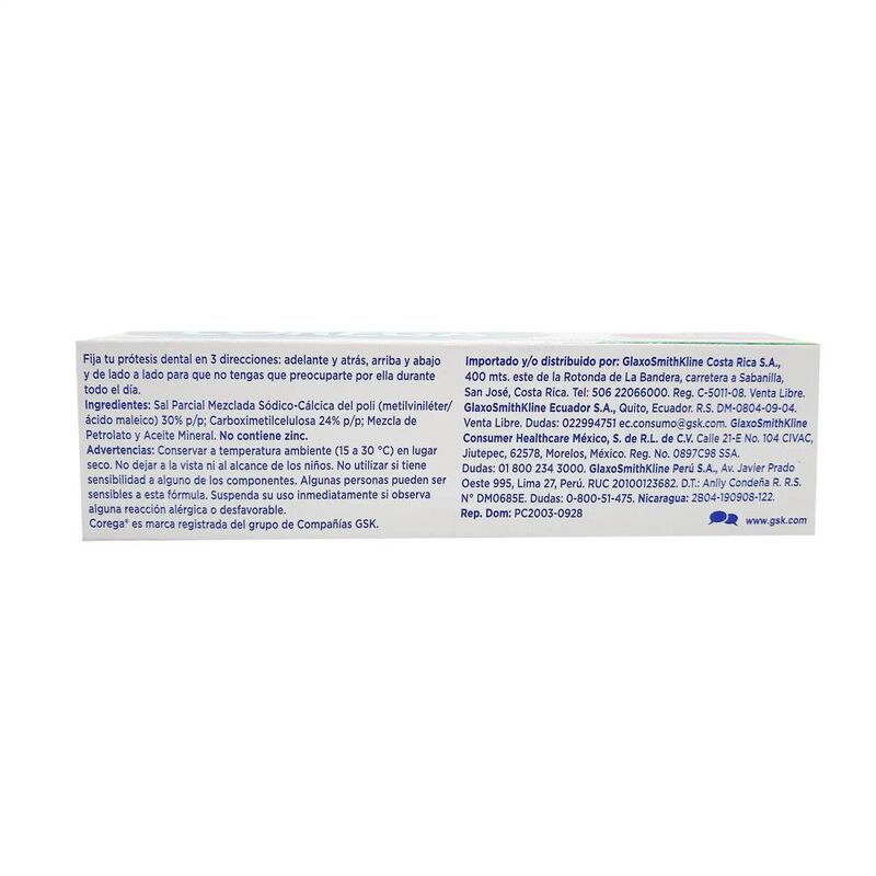 Adhesivo Corega Ultra Sin Sabor - 40 Gramos image number null
