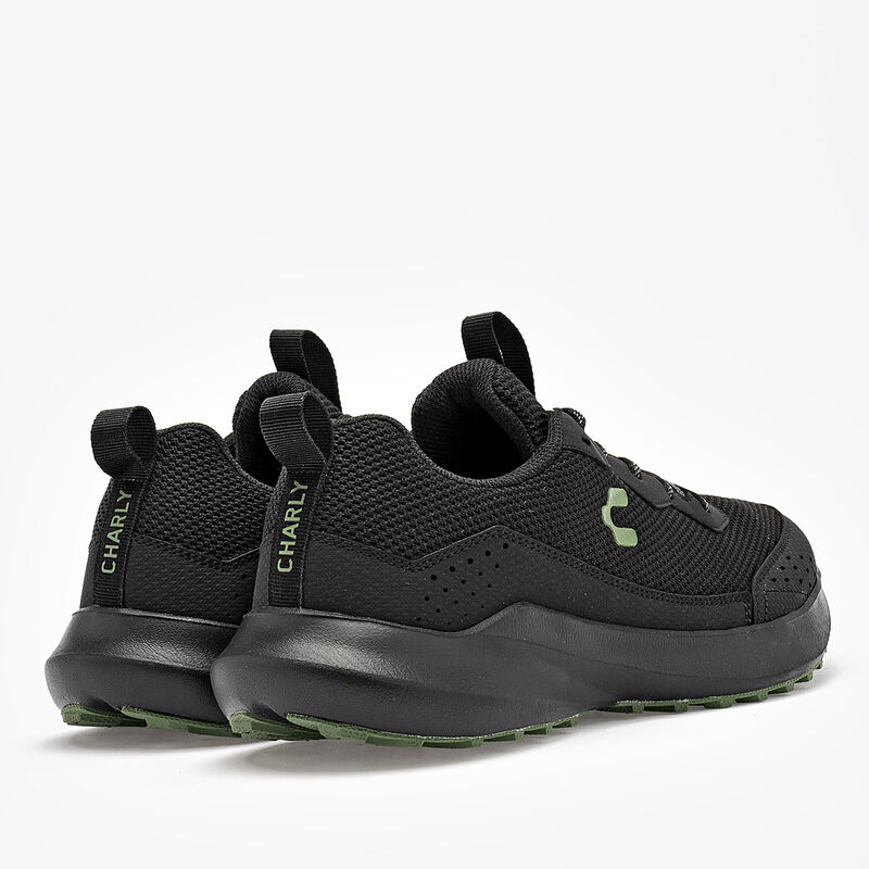 Charly tenis deportivo para hombre negro cod 13... image number null