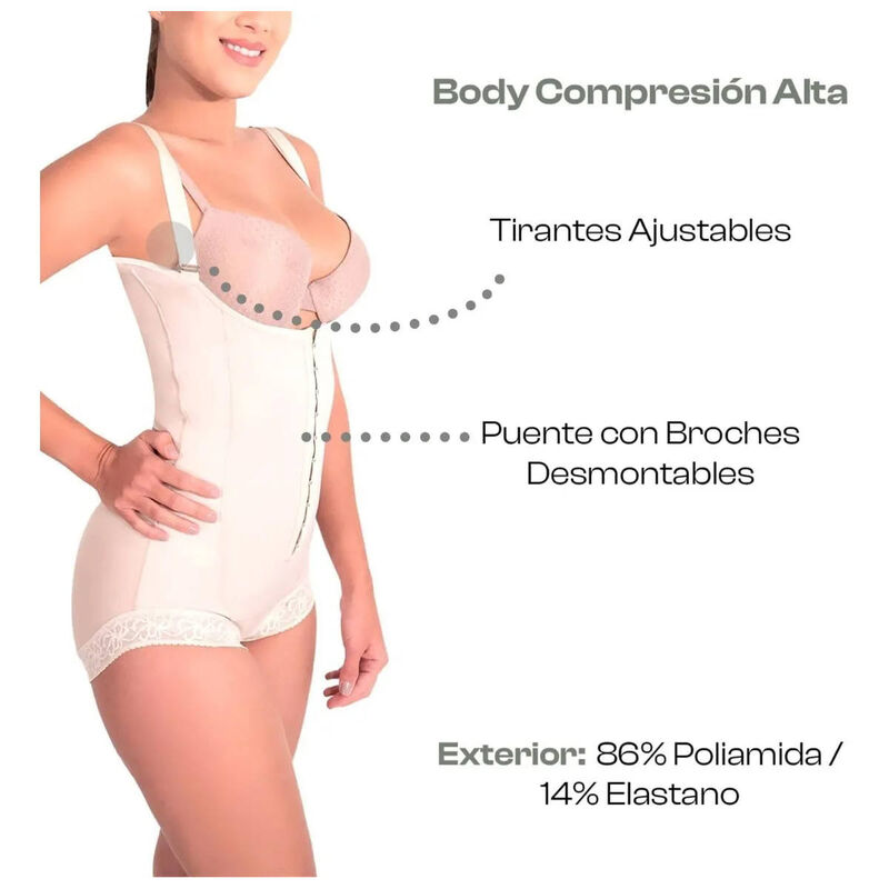 Body Faja Reductiva Florencia Nude XCH image number null