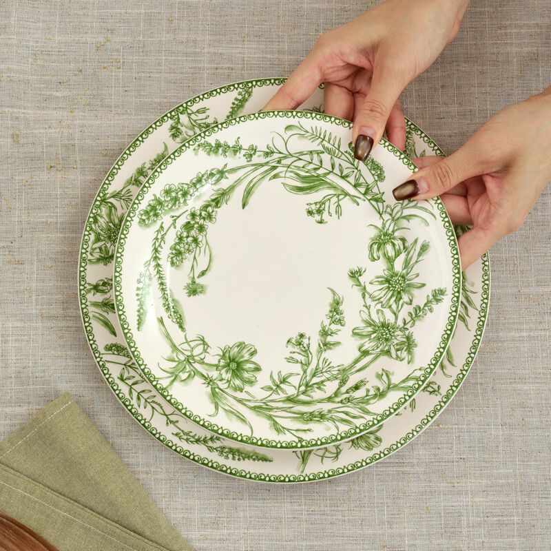 Platos de Ensalada Bico Green Garden 22 cm Jueg... image number null