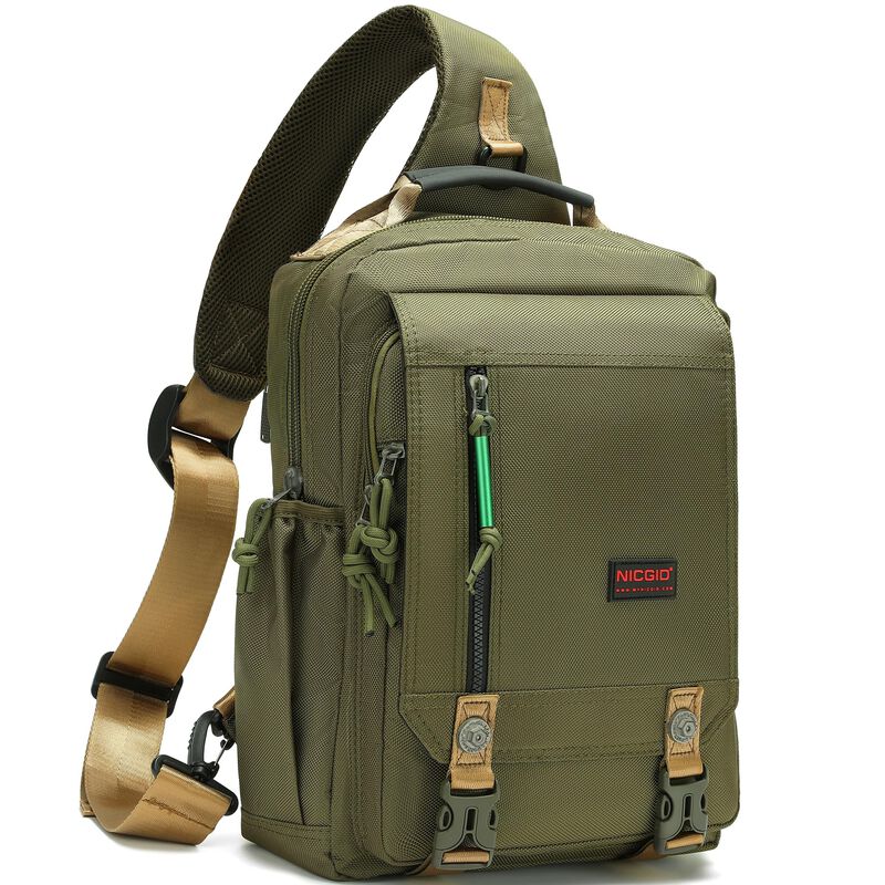Mochila Bandolera Nicgid Para El Pecho Y El Hom... image number null