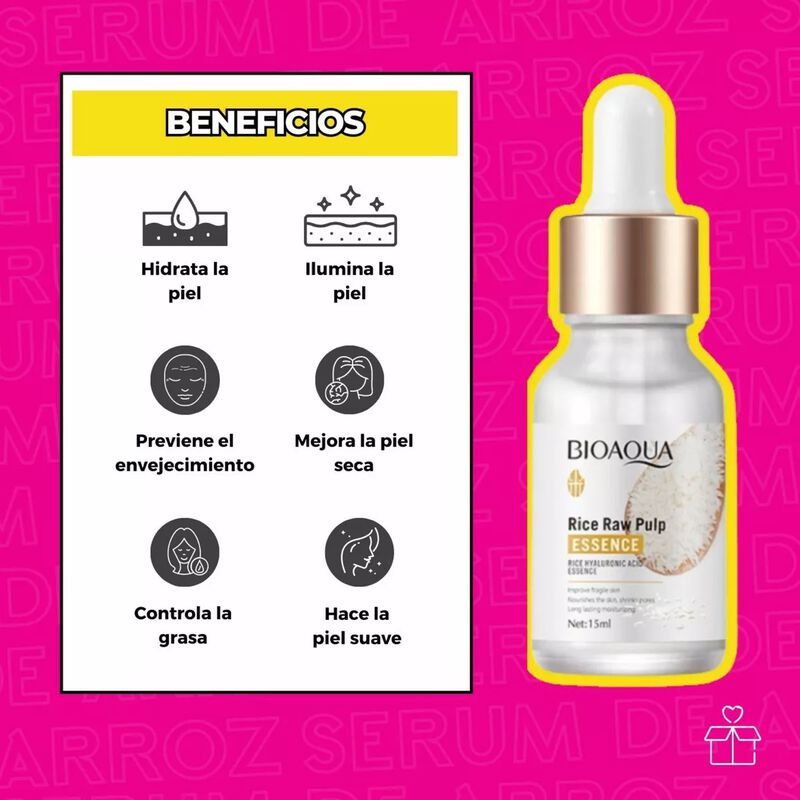 Sérum Arroz Ácido Hialurónico Reduce Poros Acla... image number null