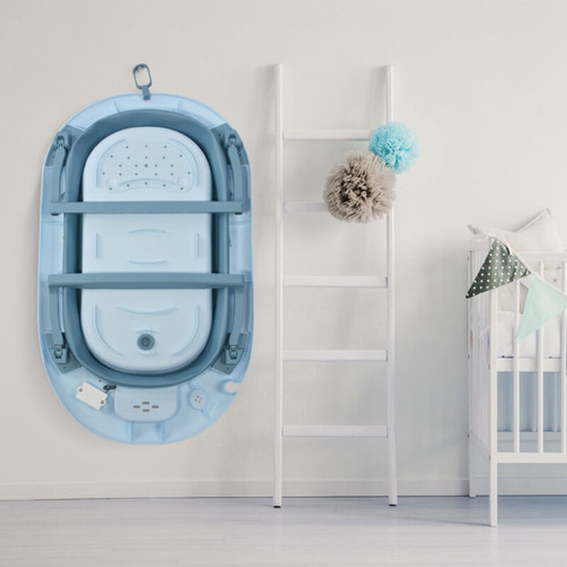 Tina Ba&ntilde;era Bebe Antiderrapante Portatil Plegab... image number null