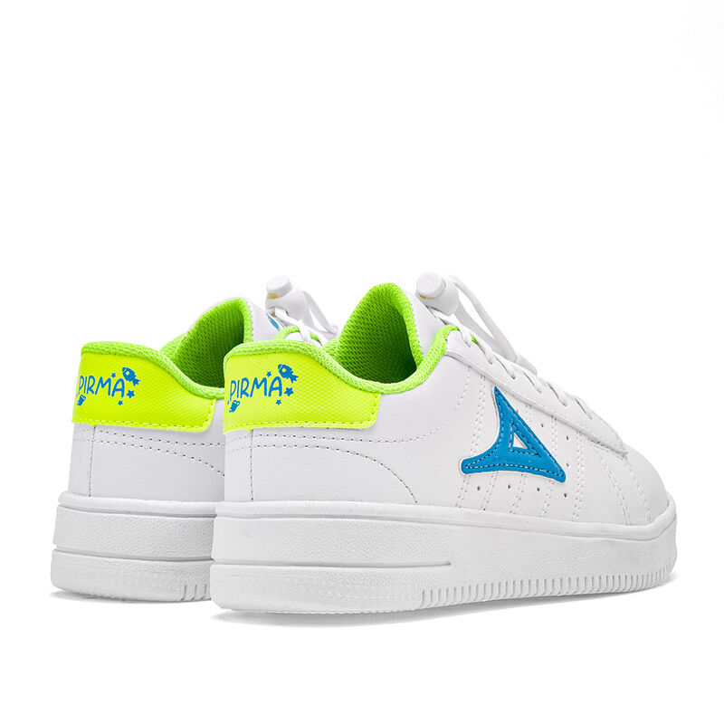 Pirma Tenis urbano para ni&ntilde;o. Blanco verde image number null