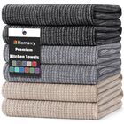 Toallas de Cocina Homaxy Juego de 6 Colores Mixtos
