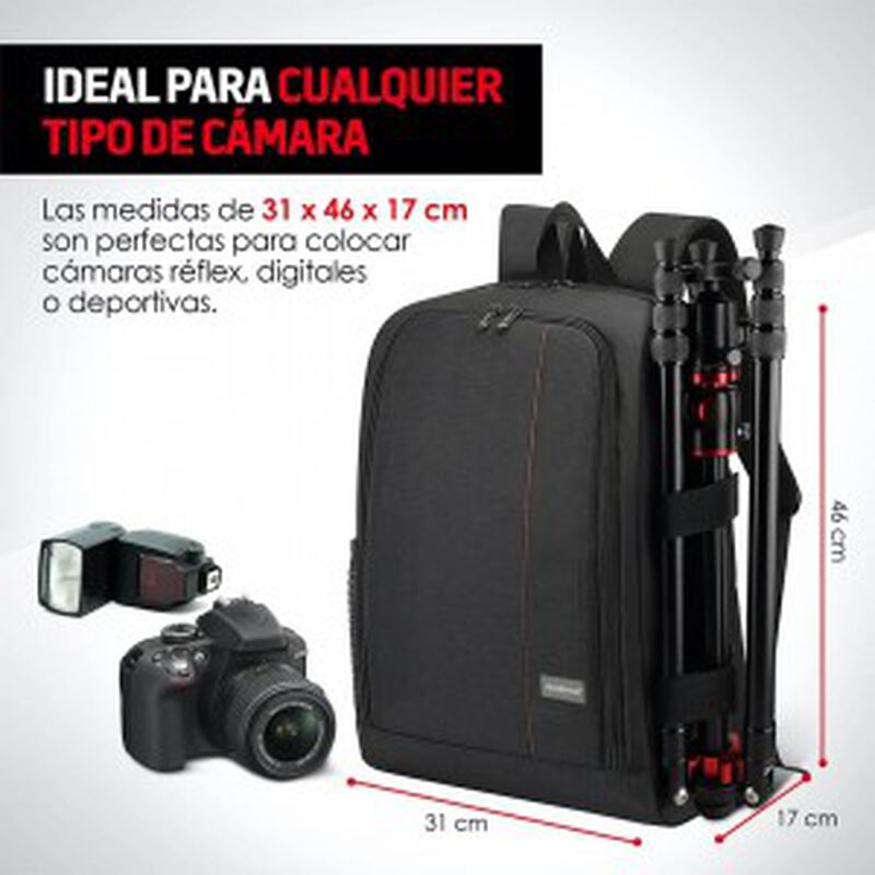 Mochila para Laptop Y C&aacute;mara image number null