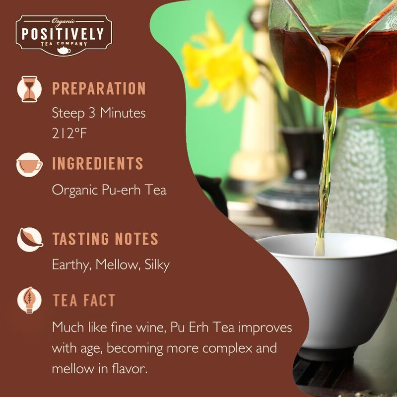 T&eacute; Org&aacute;nico Positively Tea Company 454 g Hoja S... image number null