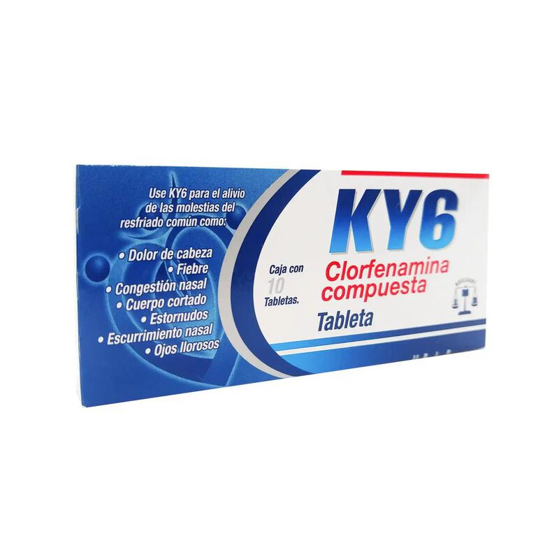 Ky6 Comp 500/25/5/4 Mg 10 Tableta(s) image number null