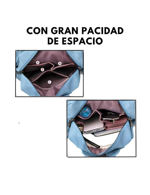 Bolsa Backpack Pink Brule Fashion And Style De ... image number null