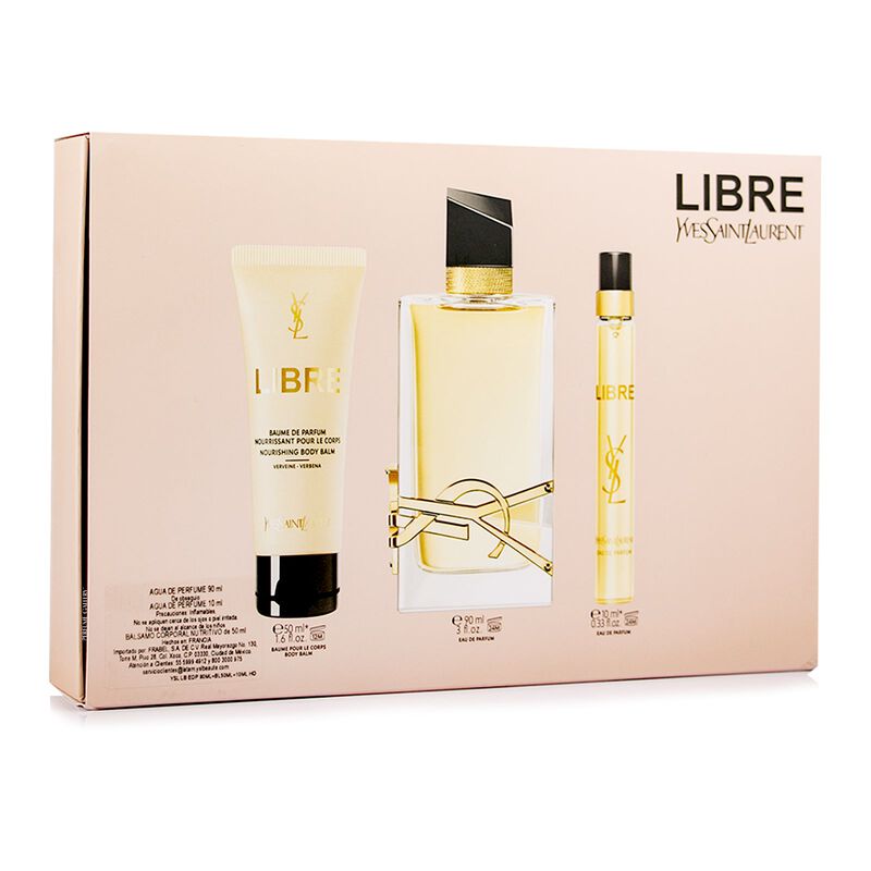 Set De Perfume Para Dama Libre Edp 90ml + Crema... image number null