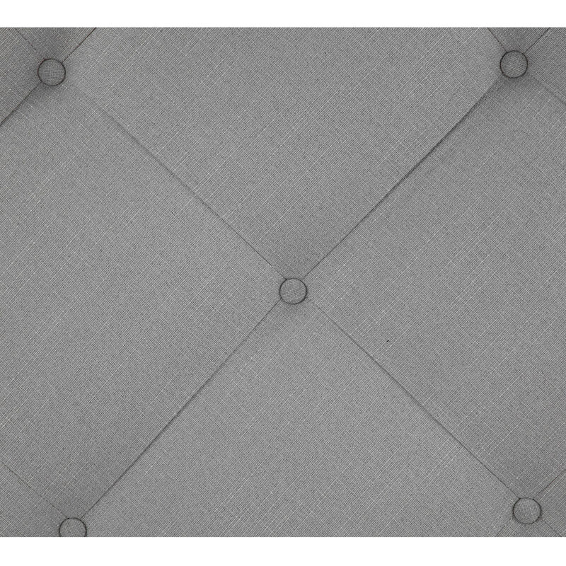 Cabecera Queen Size Dicasa Ikki Gris Claro image number null