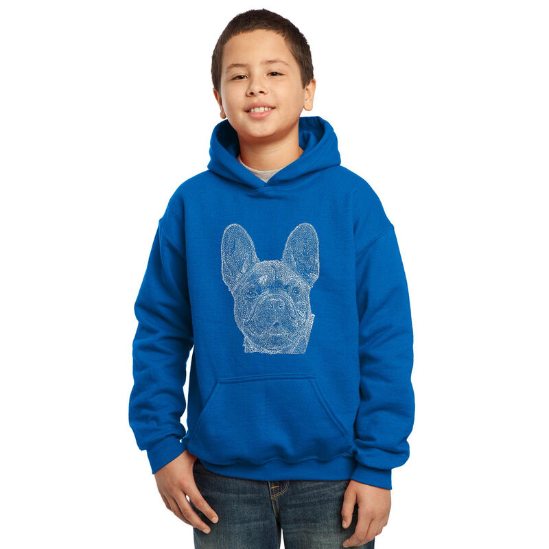Sudadera Con Capucha Word Art Para Ni&ntilde;o - Bulld... image number null