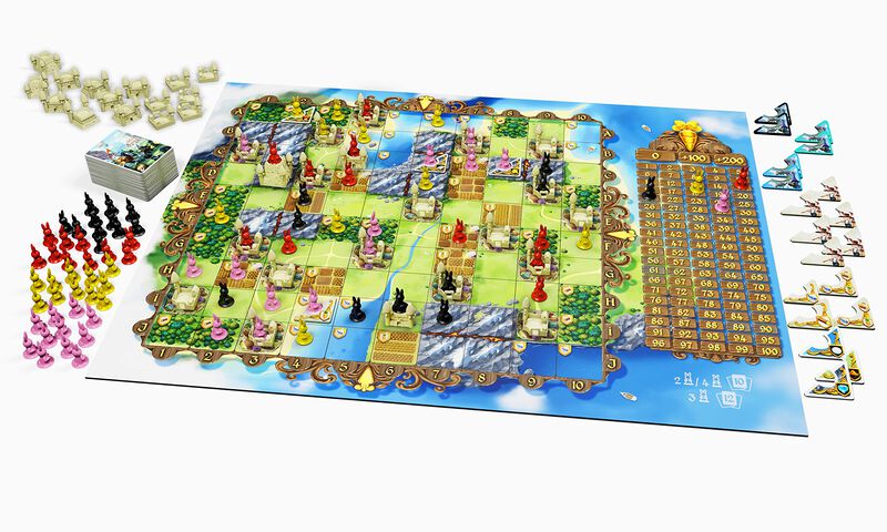 Juego De Mesa Iello Bunny Kingdom Strategy Para... image number null