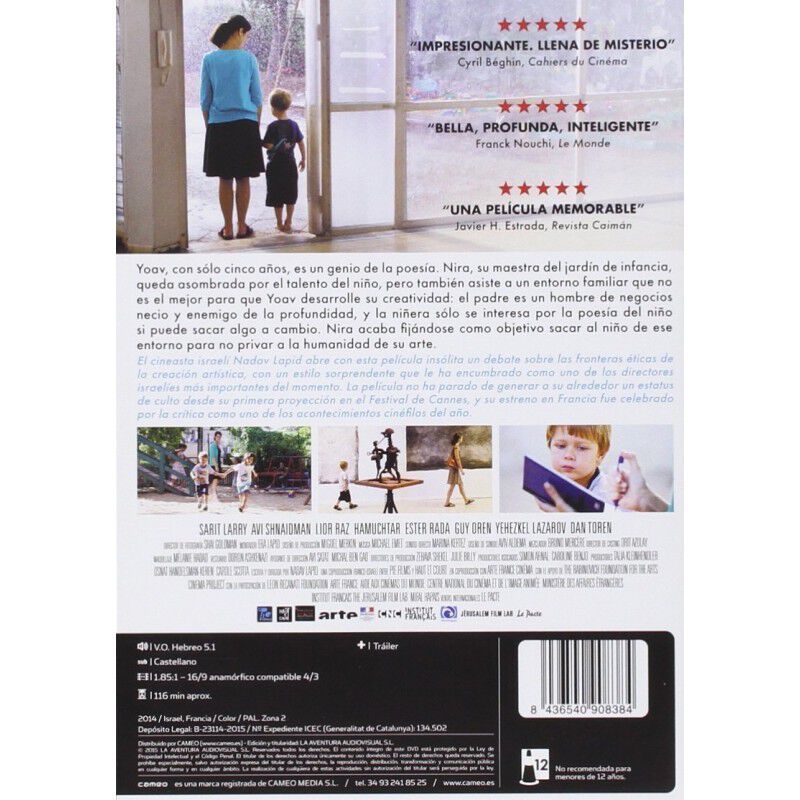 La profesora de parvulario [DVD] (2014) Haganen... image number null