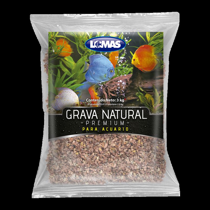 Lomas Grava M&aacute;rmol Rosa Veteado Para Acuario Y/... image number null