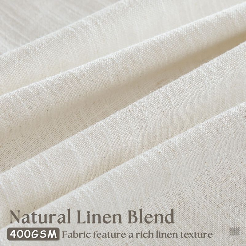 Cortinas Twodrapes 254x274 Cm Lino Con Pliegue ... image number null