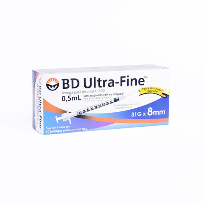 Jeringa Deschable Para Insulina Bd Ultra Fine 0... image number null