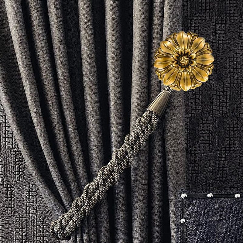 Soportes Para Cortinas Loptg Estilo Vintage Dor... image number null