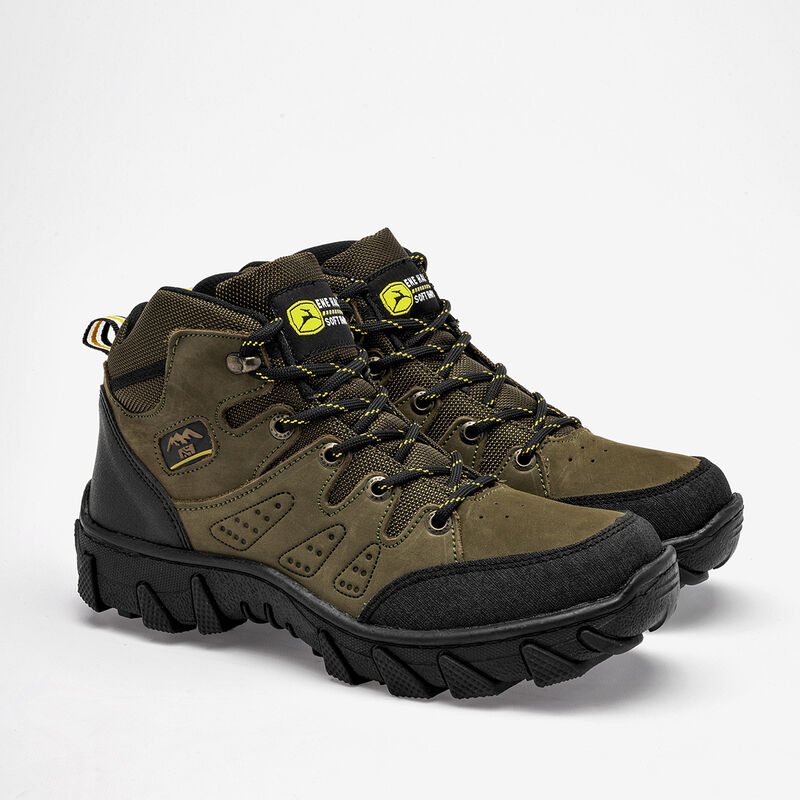 Ene hache bota para hombre caf&eacute; negro cod 14121... image number null