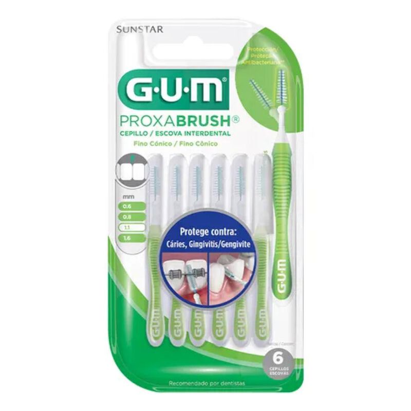 Gum Cepillo Interdental De Ortodoncia 1.1 Ml 6 ... image number null