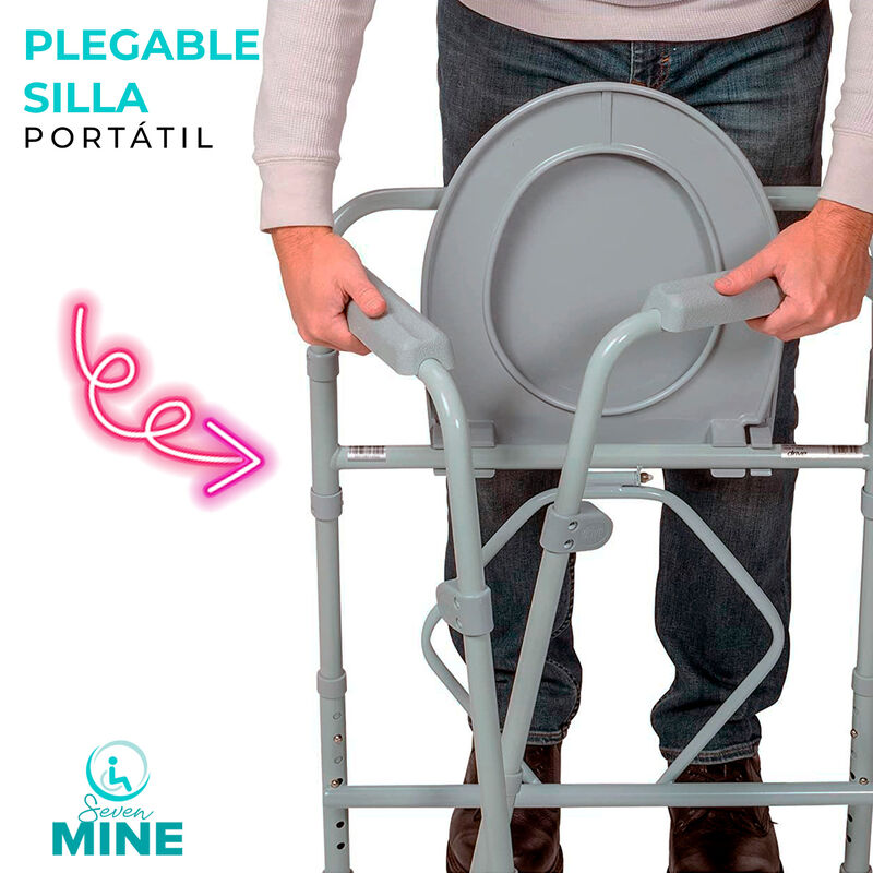 Silla Comodo Seven Mine SM-88 | 3 en 1 Port&aacute;til... image number null