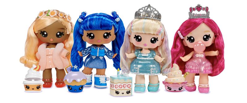 Mu&ntilde;eca Yummiland Large Rory Blueberry Con Brill... image number null