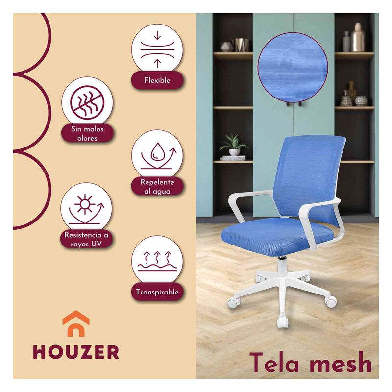Silla Oficina Ajustable Ejecutiva Ergonomica Es... image number null
