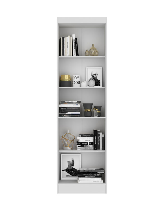 Librero 5 Repisas Moderno Estante Decorativo Mu... image number null