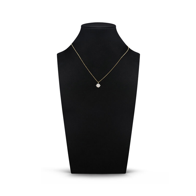 Dije Oro Amarillo 14k Con Zirconias | Bizzarro image number null