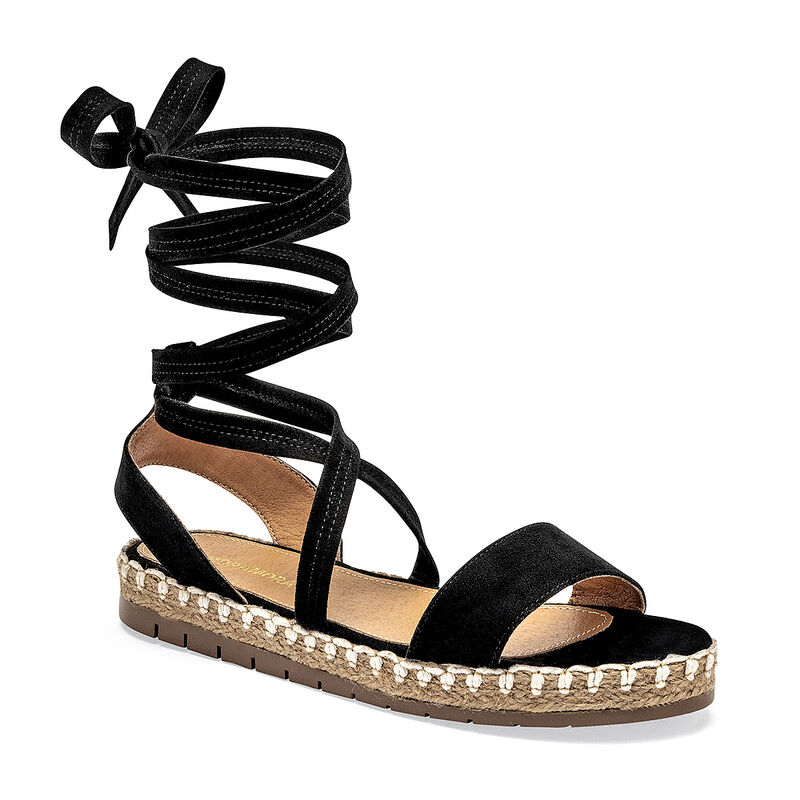 Moramora sandalia piso para mujer negro cod 140... image number null