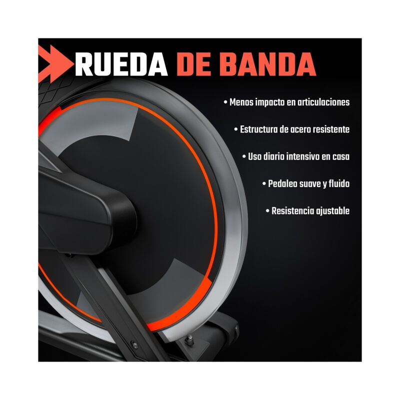 Bicicleta Spinning Fija Estatica Fitness Monito... image number null