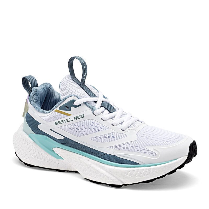 Been Class Tenis urbano para mujer blanco azul ... image number null