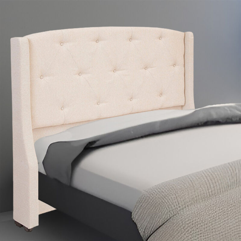 Cabecera King Size Dicasa Zefyr Beige Claro image number null