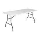 Mesa De Pl&aacute;stico Plegable Shtark Blanca Cuomp120