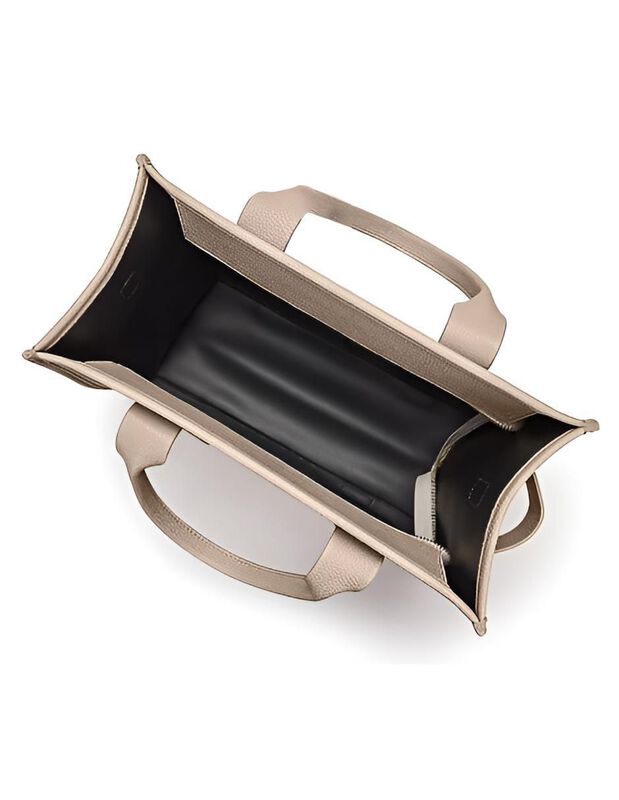 Bolsa Tote Pink Brule De Piel Para Mujer image number null