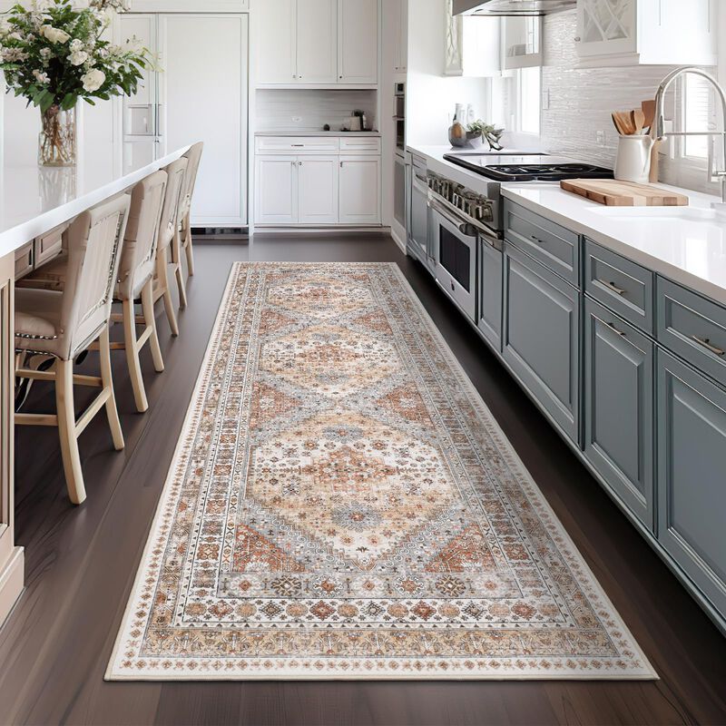 Alfombra Runner Zesthome, Lavable, 76 X 244 Cm,... image number null