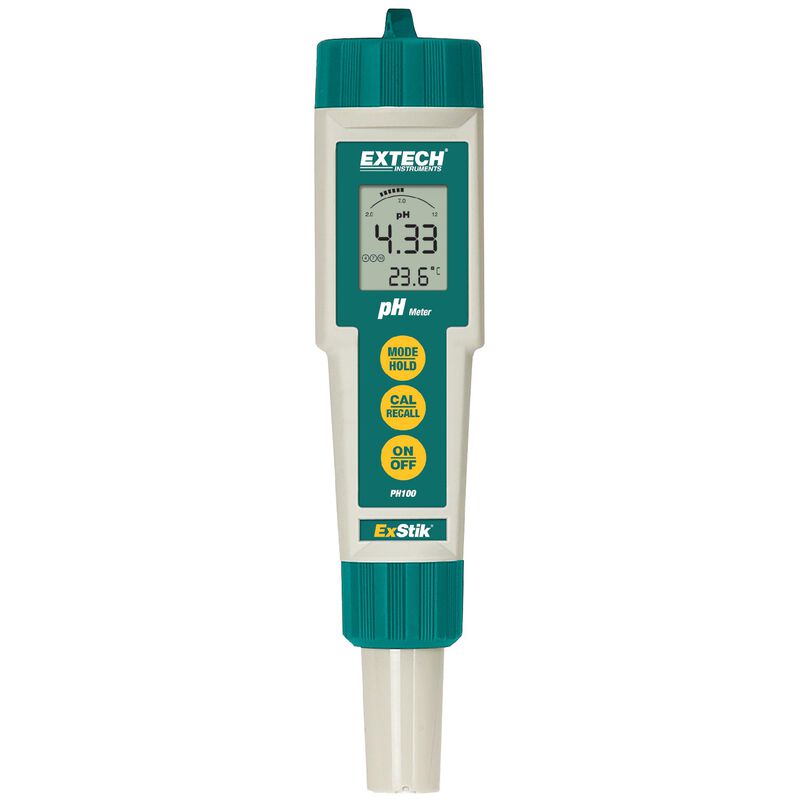 Medidor De Ph Extech Ph100 Impermeable Exstik I... image number null