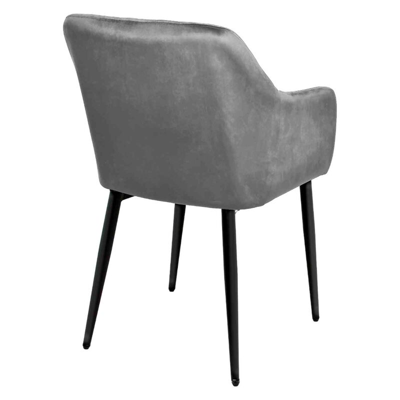 Set 2 Sillas Comedor Sillones Terciopelo Acolch... image number null