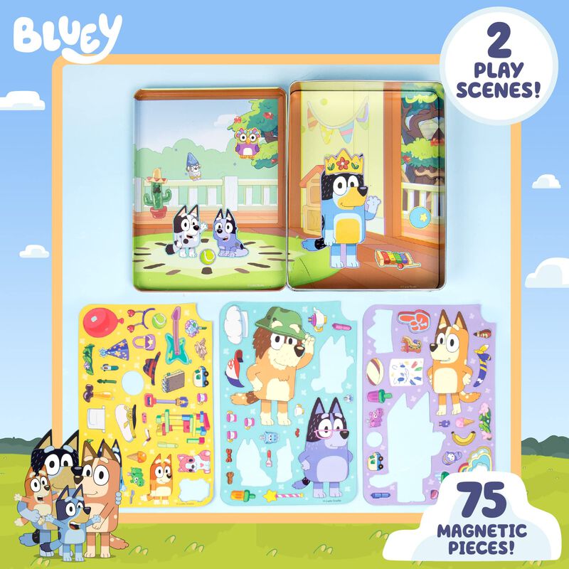 Set Magn&eacute;tico Horizon Group Usa Bluey Con 75 Ac... image number null