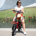 Bicicleta Eléctrica Plegable Honey Whale S6-S Rojo
