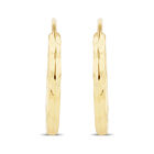 Arracadas De Oro Amarillo 10K (14 Mm Aprox.)