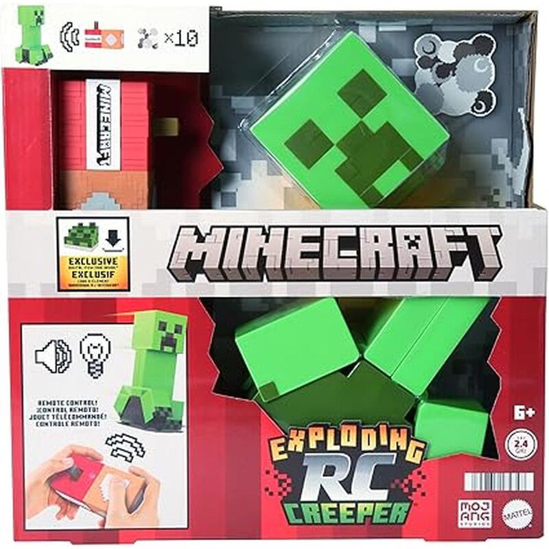 Creeper Explosivo, Mattel Minecraft, Figura De ... image number null