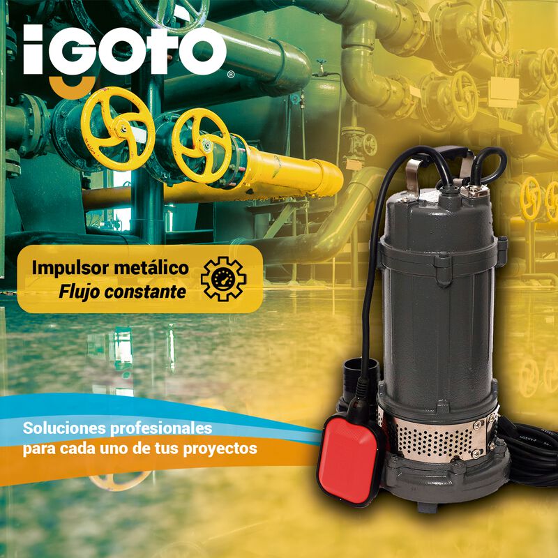 Igoto, Qdx10-16-0.75t,bomba Sumergible Agua 1 H... image number null