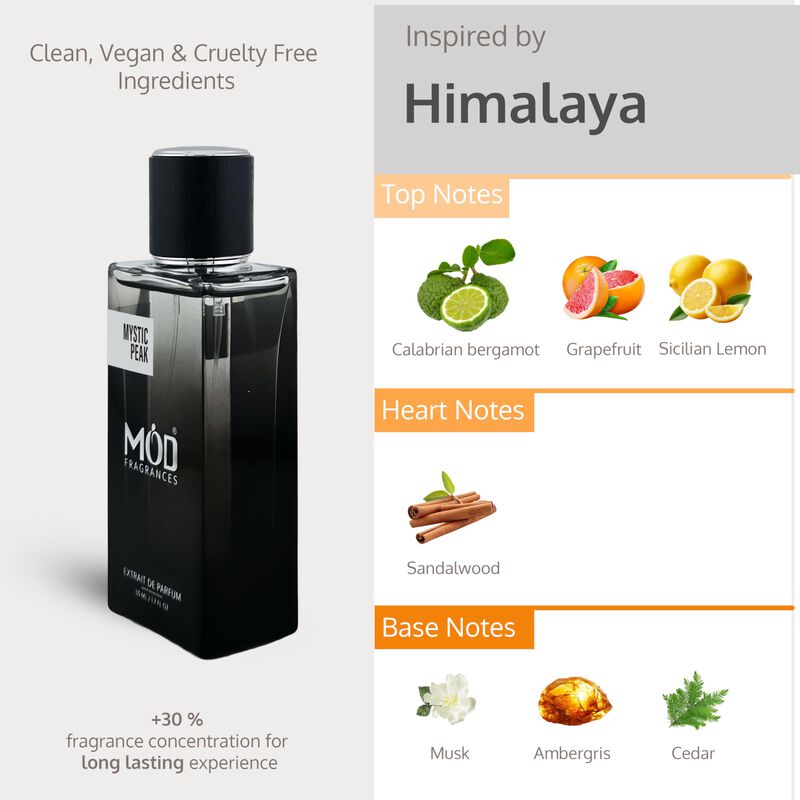 Perfume Mod Fragrances Mystic Peak 50 ml &Aacute;mbar ... image number null