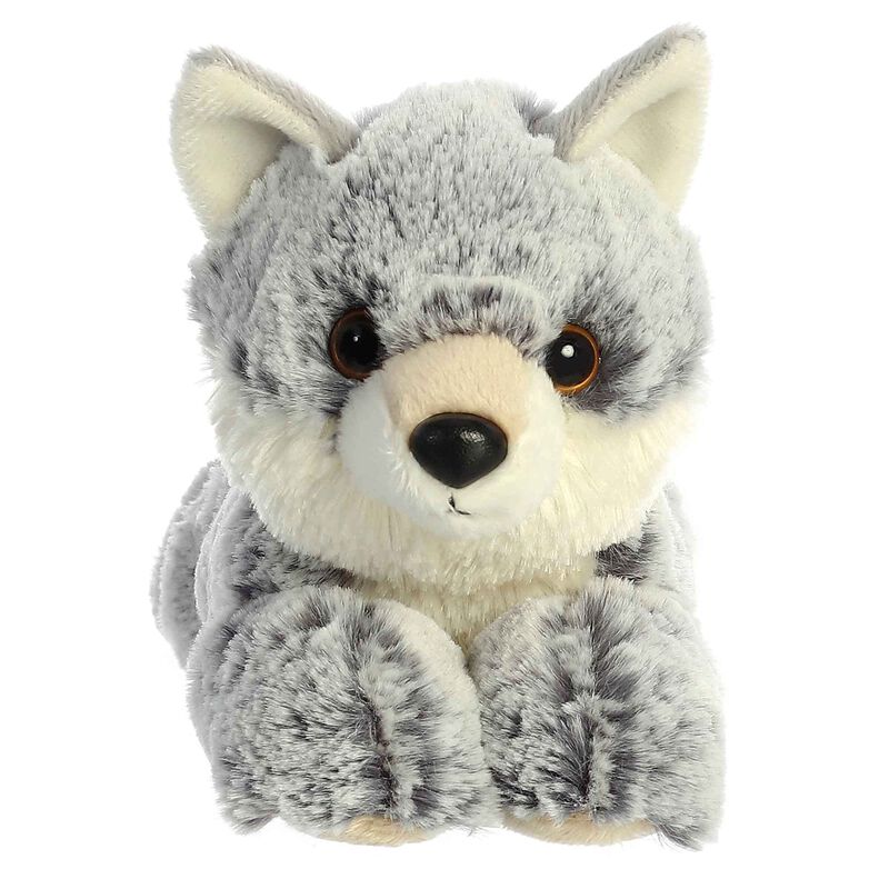 Adorable Miniflopsie&trade; Winter Wolf&trade; De Peluche A... image number null
