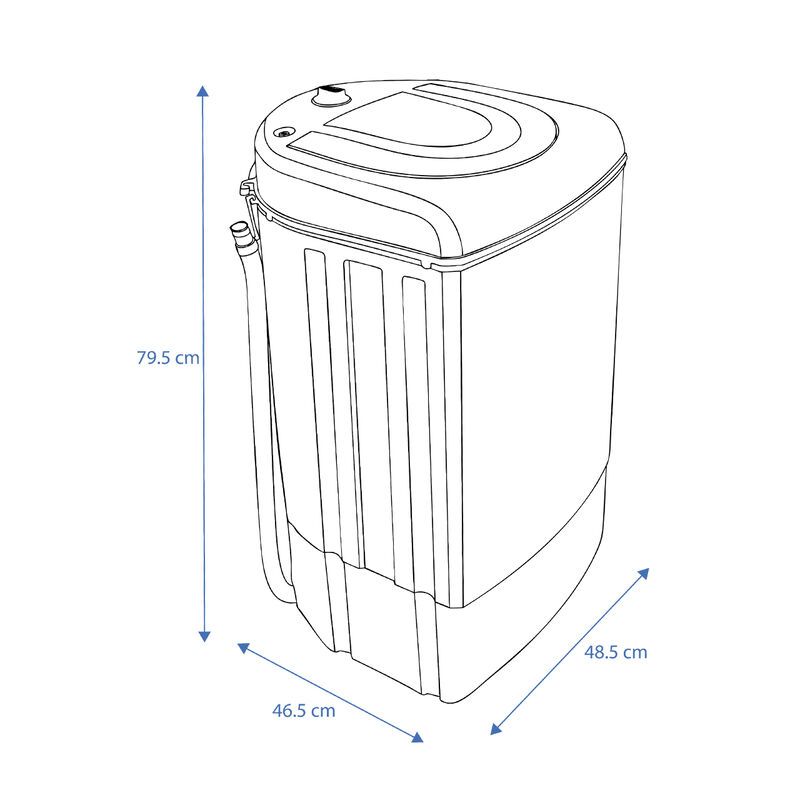 Centrifugadora de ropa Dace 8 kg SD37 image number null