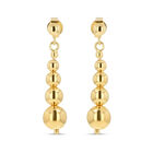 Aretes De Oro Amarillo 14k 8 Mm | Bizzarro