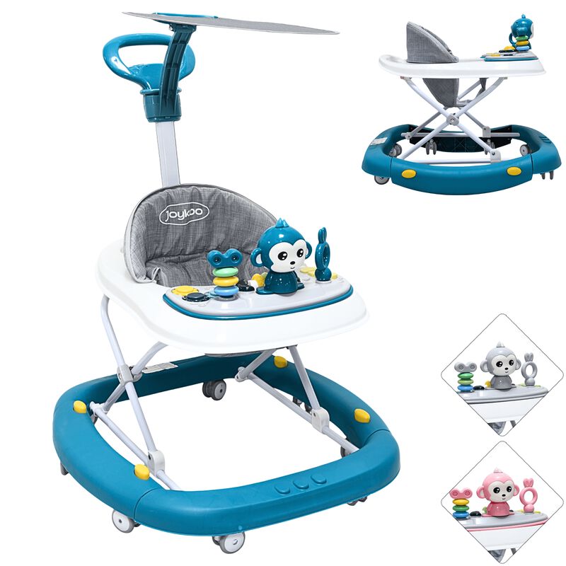 Andadera para Bebé Mecedora Mono Musical Bastón... image number null