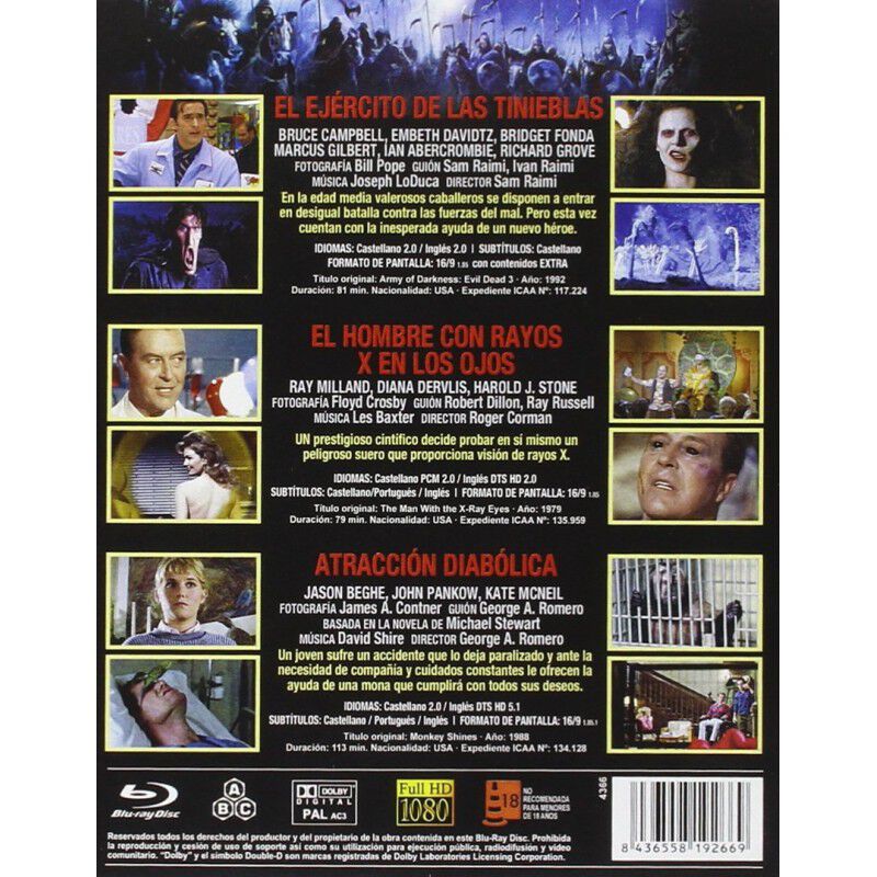 Pack Cine Fant&aacute;stico (blu-ray) image number null