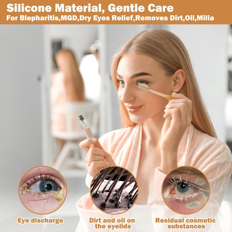 Cepillo De Silicona Para P&aacute;rpados Xangnier &ndash; Se... image number null